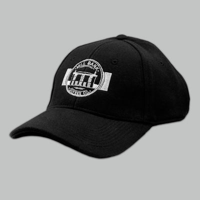 Mill Bank Embroidered Cap Black