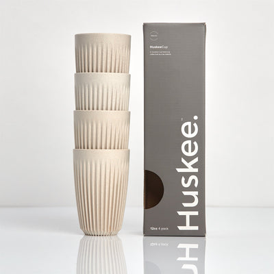 4 pack of 12oz Huskee Cups